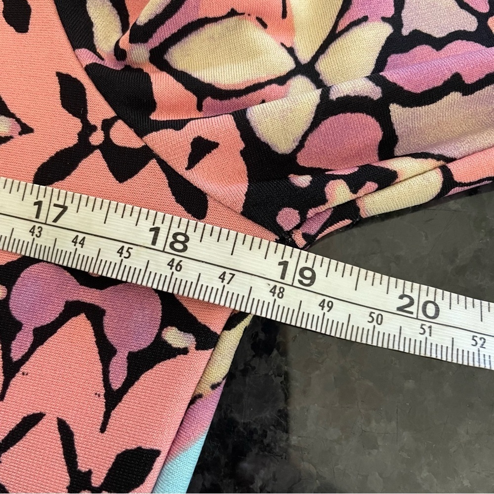 Beige By Eci Pink Multi Color & Pattern 3/4 Sleev… - image 6